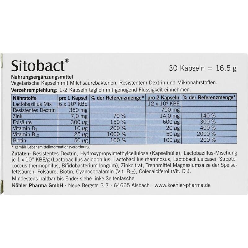 SITOBACT Kapseln