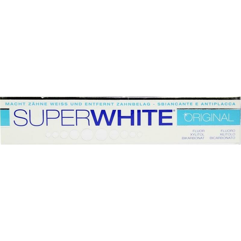SUPERWHITE weißende Zahncreme