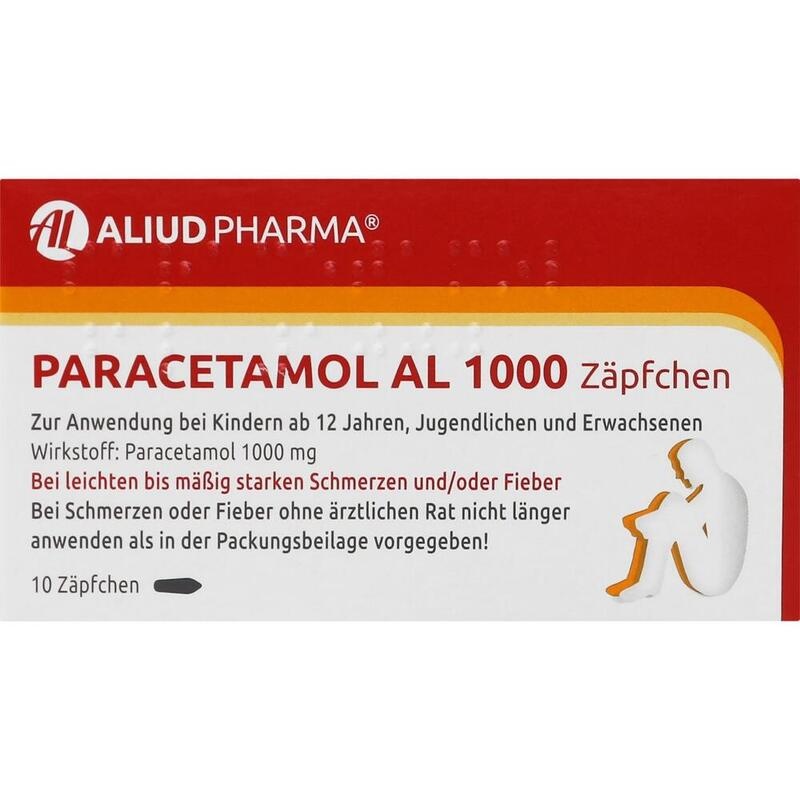 PARACETAMOL AL 1.000 Suppositorien