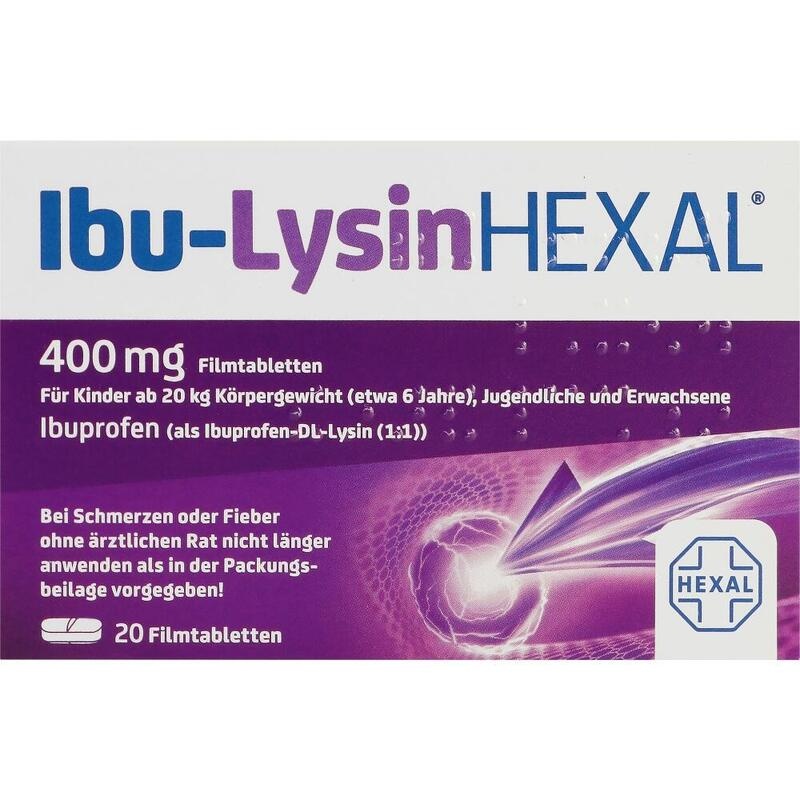 IBU-LYSINHEXAL Filmtabletten