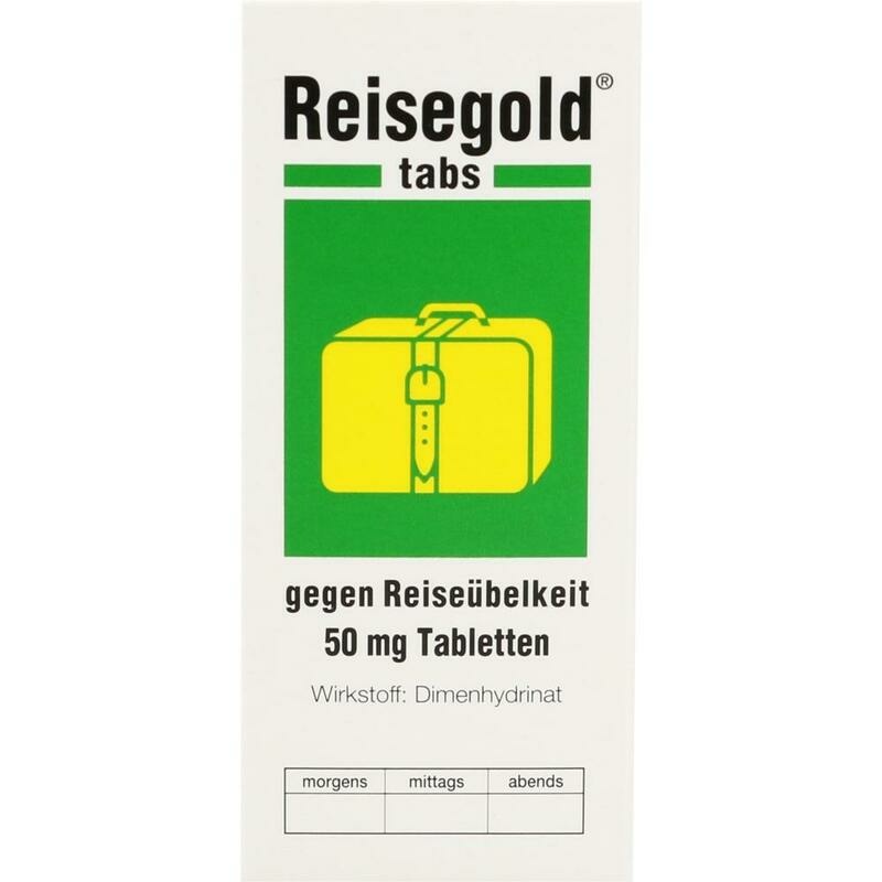 REISEGOLD Tabs gegen Reiseübelkeit