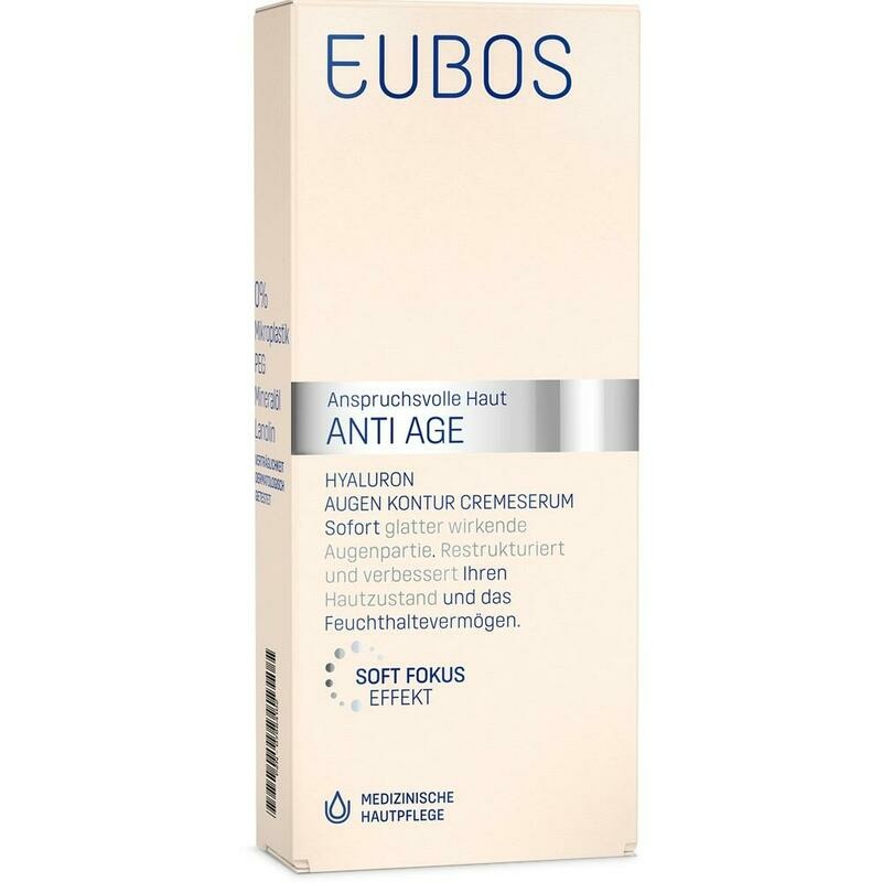 EUBOS SENSITIVE Hyaluron Augen Kontur CremeSerum