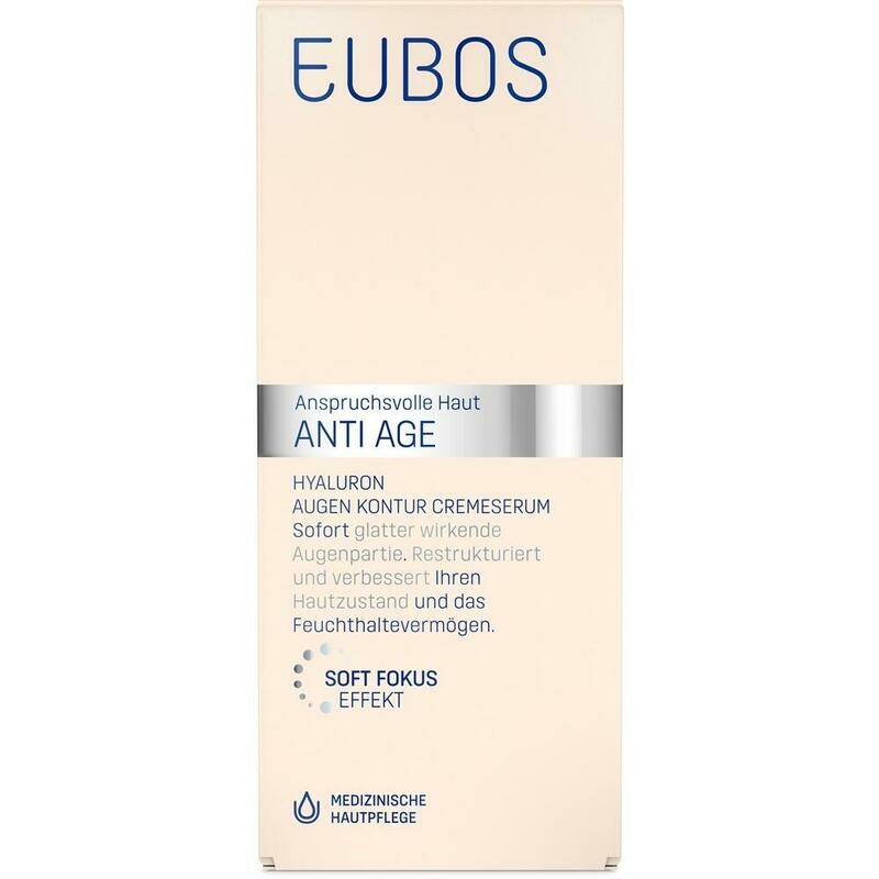 EUBOS SENSITIVE Hyaluron Augen Kontur CremeSerum