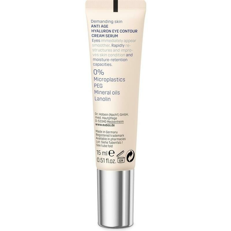EUBOS SENSITIVE Hyaluron Augen Kontur CremeSerum