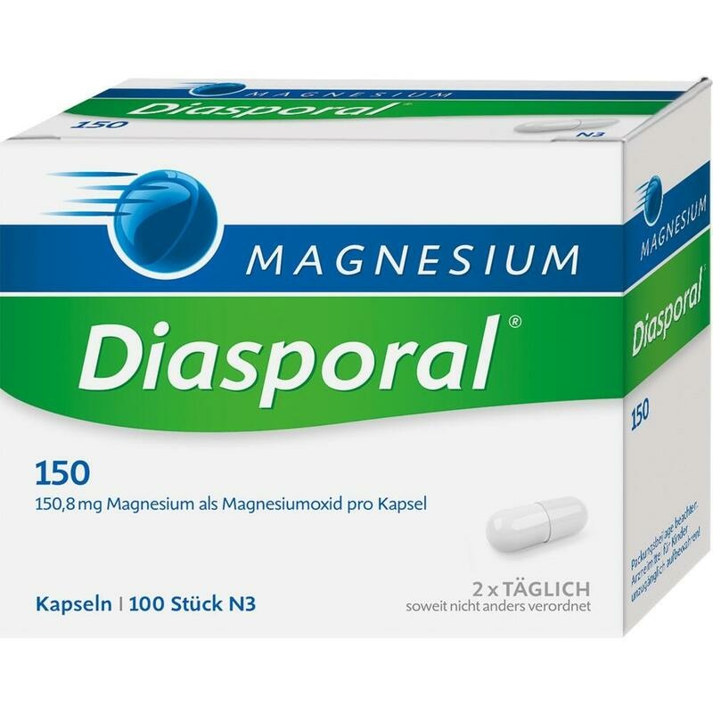MAGNESIUM DIASPORAL 150 Kapseln