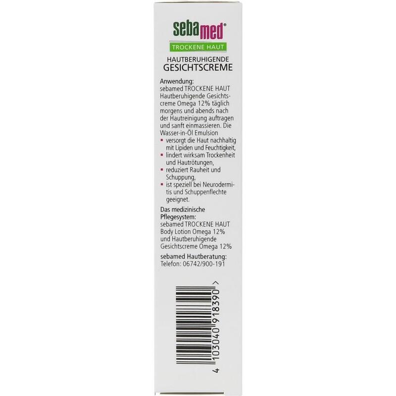 SEBAMED Trockene Haut Omega 12% Gesichtscreme