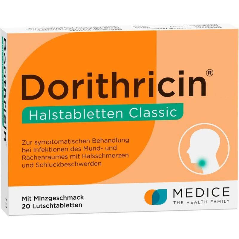 DORITHRICIN Halstabletten Classic