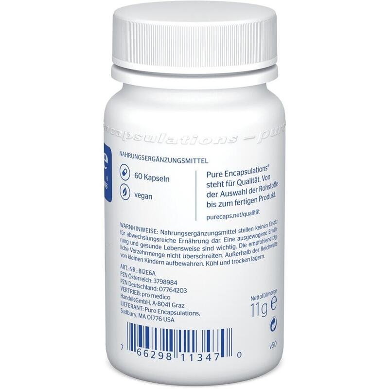 PURE ENCAPSULATIONS Biotin 2,5 mg Kapseln