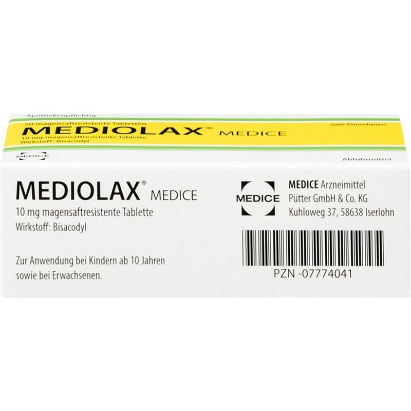MEDIOLAX Medice magensaftresistente Tabletten