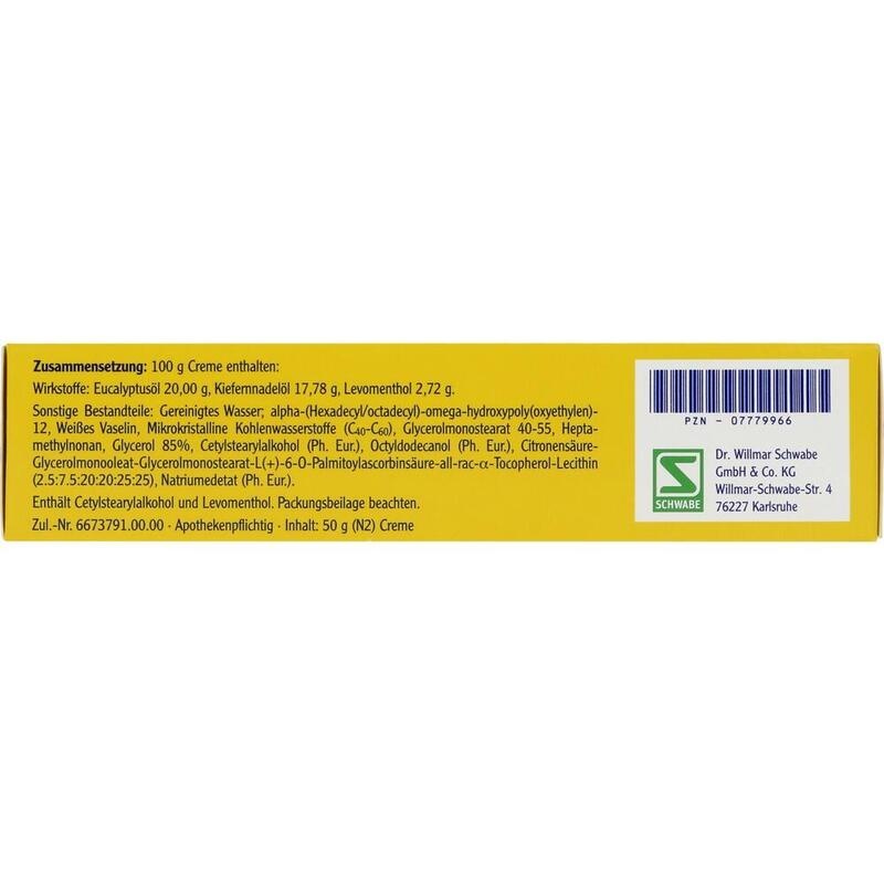 PINIMENTHOL Erkältungssalbe Eucal./Kiefern./Menth.
