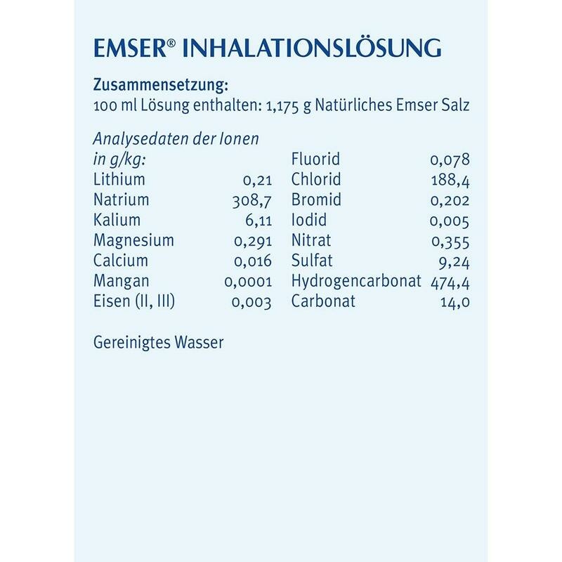 EMSER Inhalationslösung