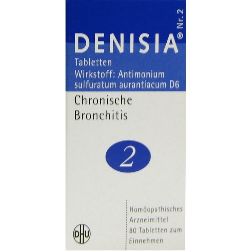DENISIA 2 chronische Bronchitis Tabletten