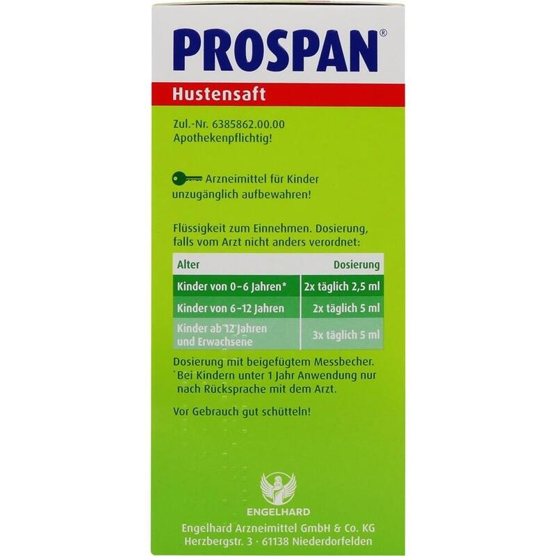 PROSPAN Hustensaft
