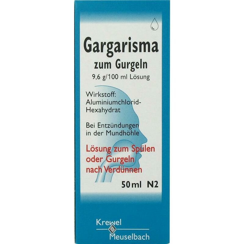 GARGARISMA zum Gurgeln Liquidum