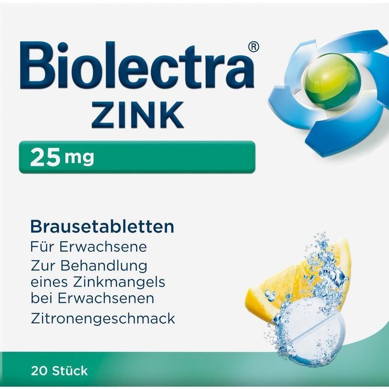BIOLECTRA Zink Brausetabletten