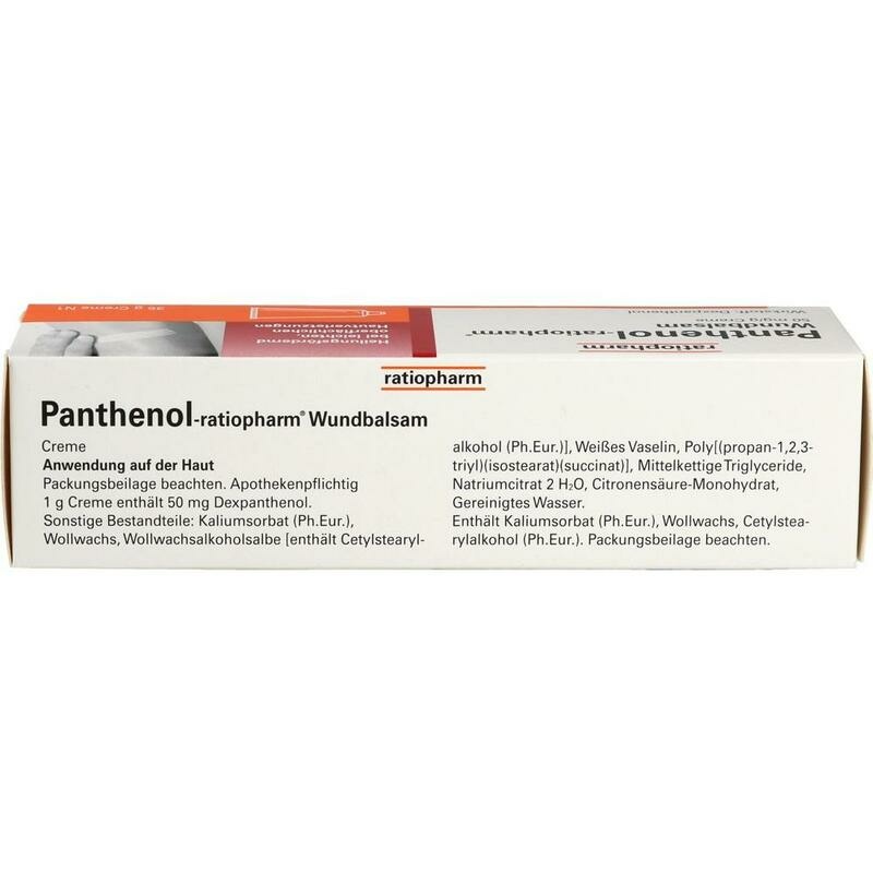 PANTHENOL-ratiopharm Wundbalsam