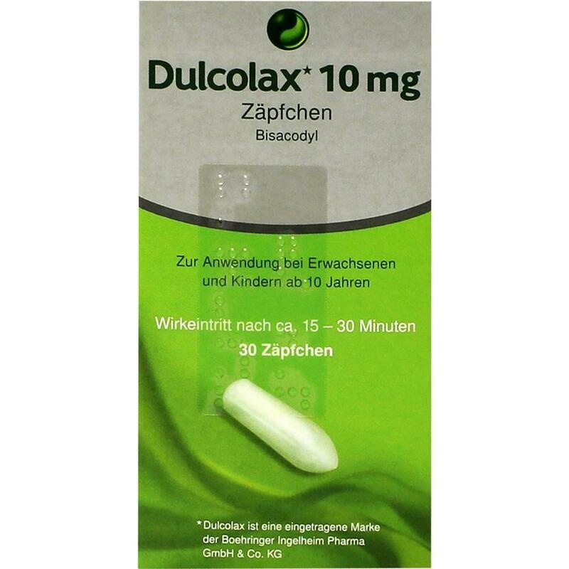 DULCOLAX 10 mg Zäpfchen