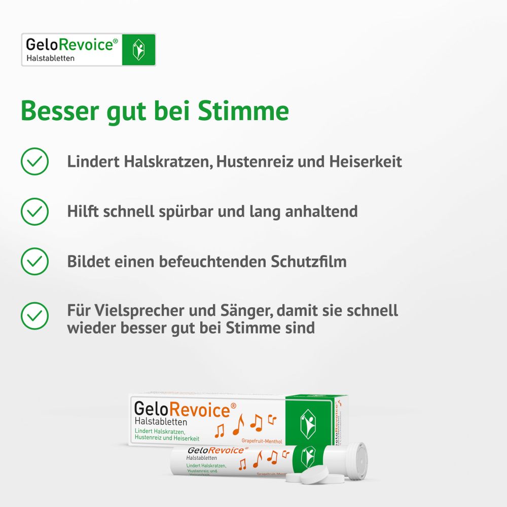 GELOREVOICE Halstabletten Grapefruit-Menthol Lut.