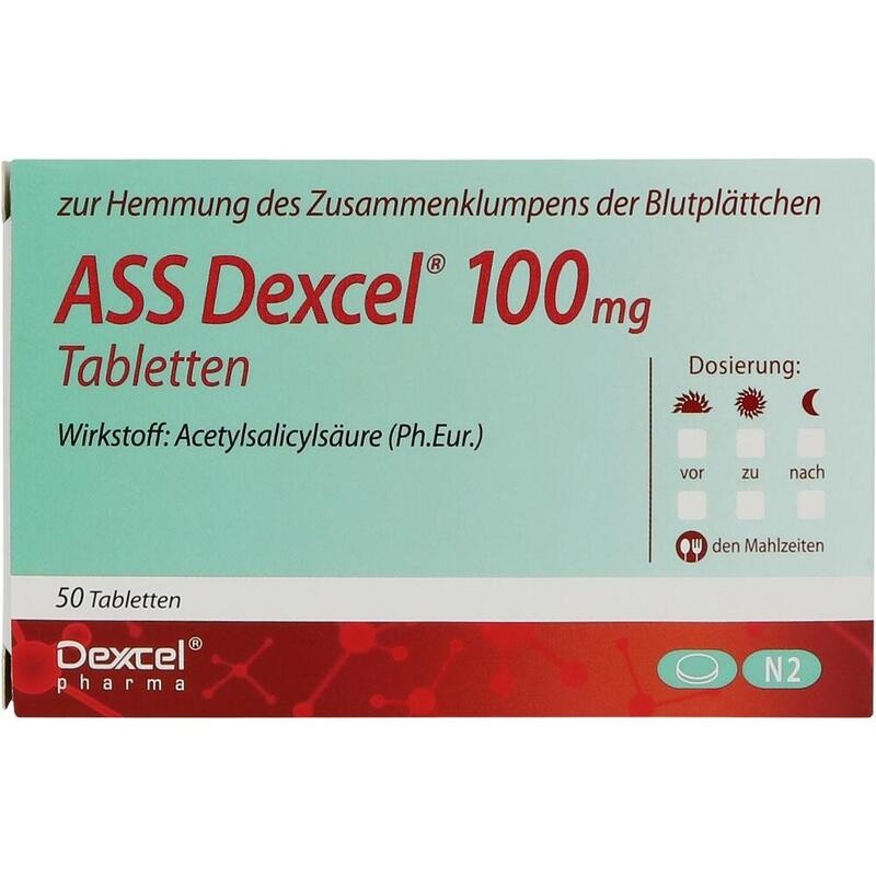 ASS Dexcel 100 mg Tabletten