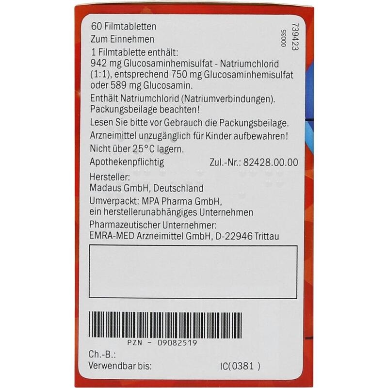 DONA 750 mg Filmtabletten