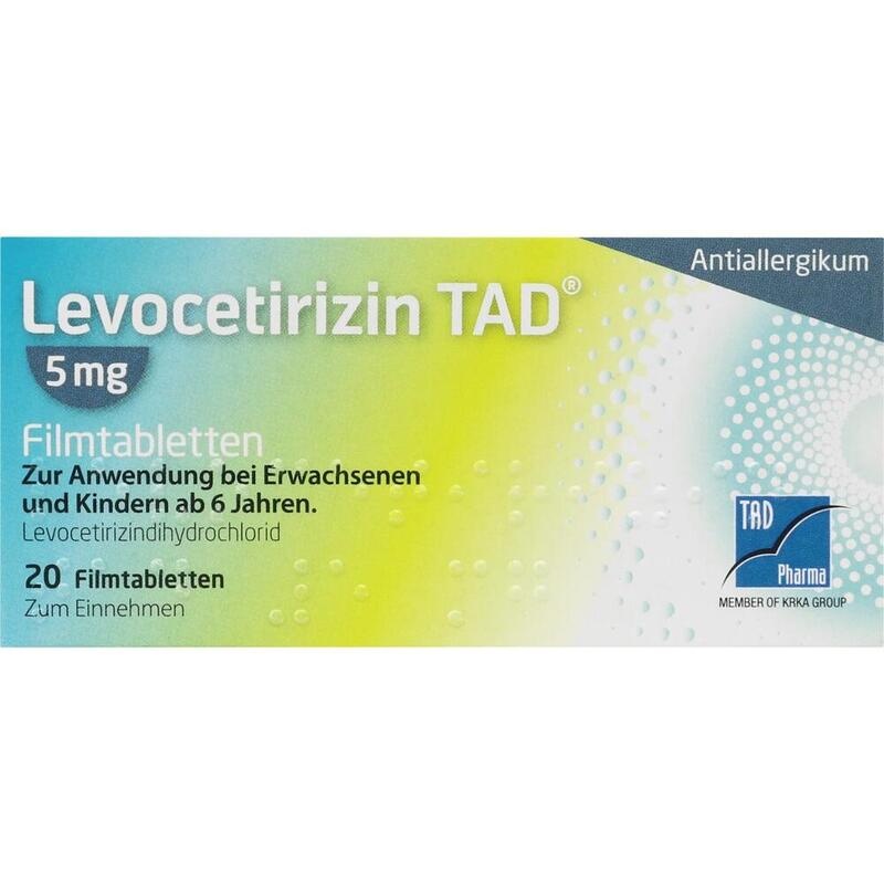 LEVOCETIRIZIN TAD 5 mg Filmtabletten