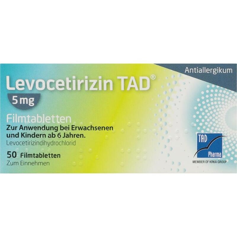 LEVOCETIRIZIN TAD 5 mg Filmtabletten