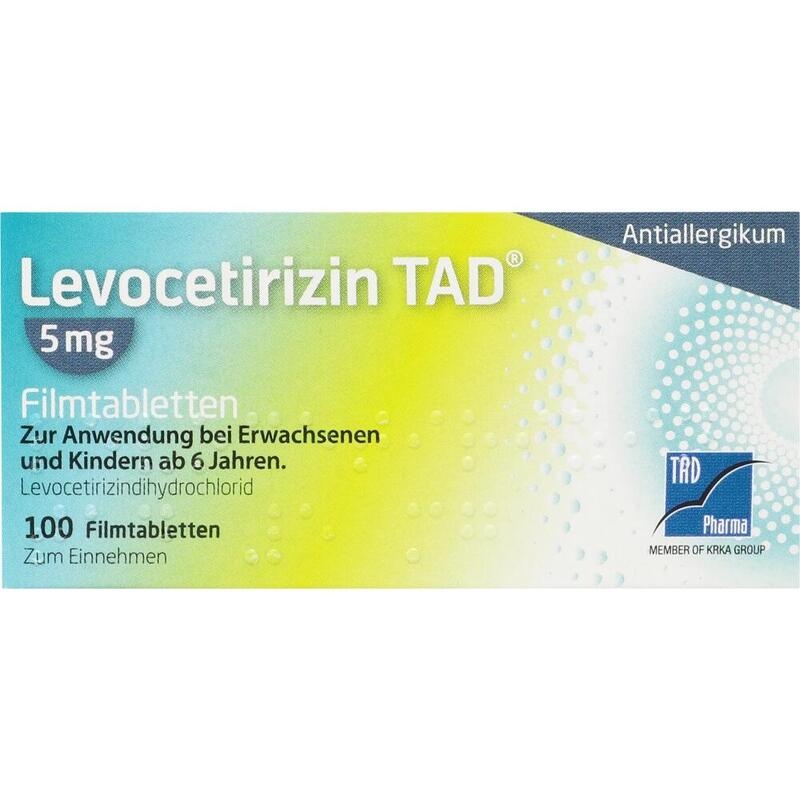 LEVOCETIRIZIN TAD 5 mg Filmtabletten