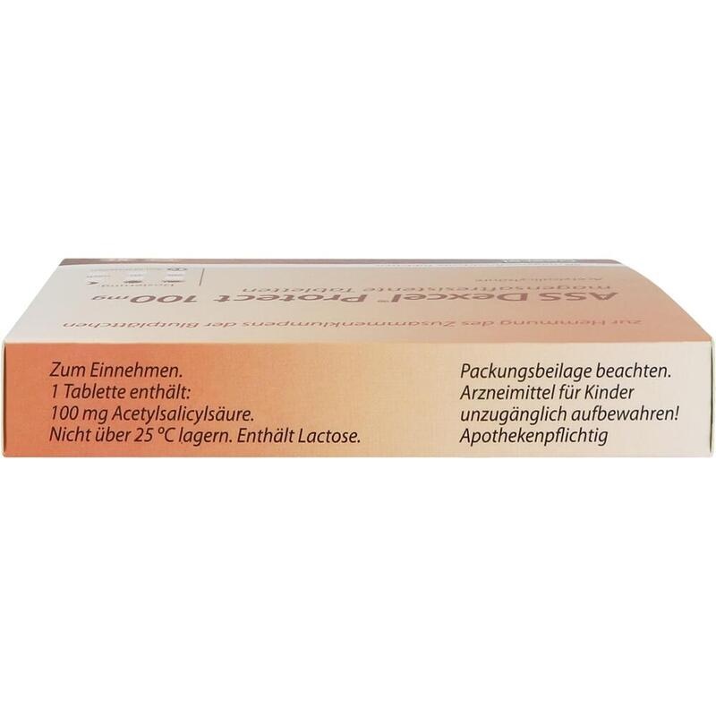 ASS Dexcel Protect 100 mg magensaftres.Tabletten