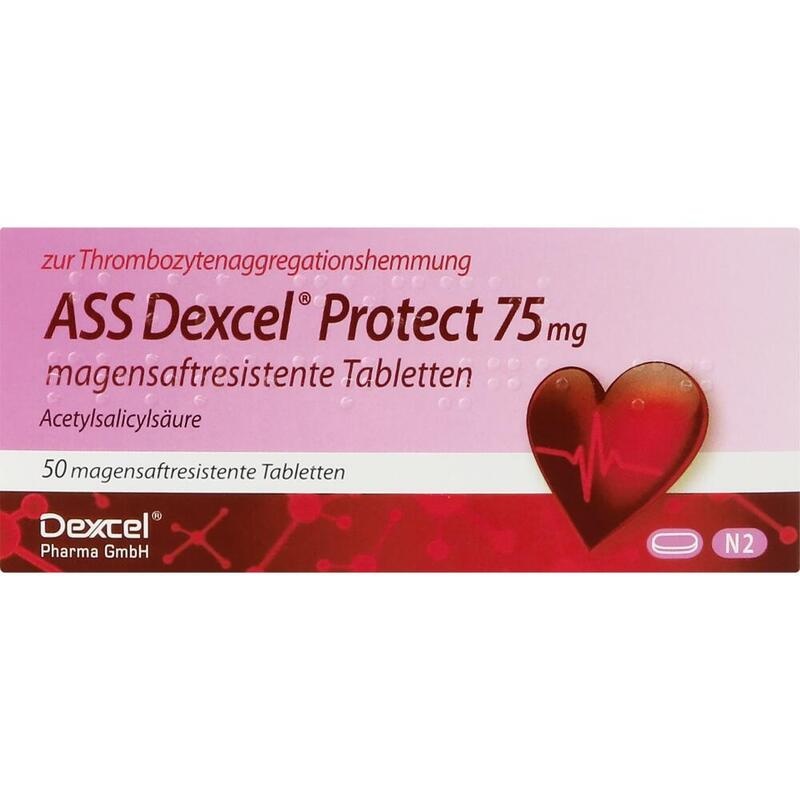 ASS Dexcel Protect 75 mg magensaftres.Tabletten
