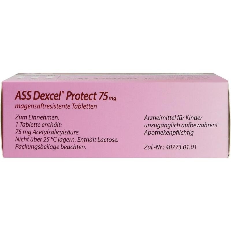 ASS Dexcel Protect 75 mg magensaftres.Tabletten
