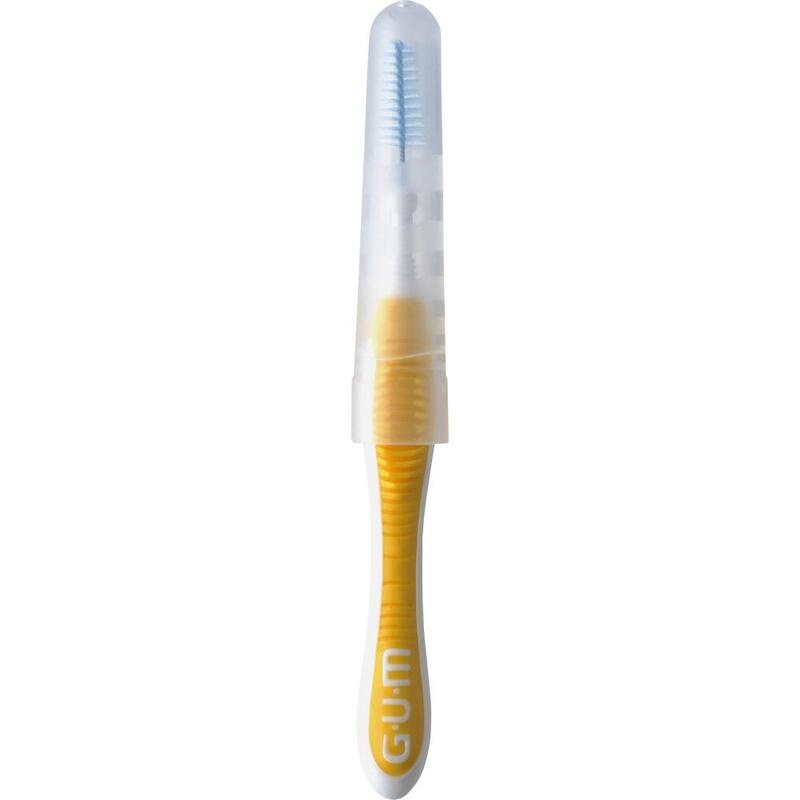 GUM TRAV-LER 1,3mm Tanne gelb Interdental+6Kappen