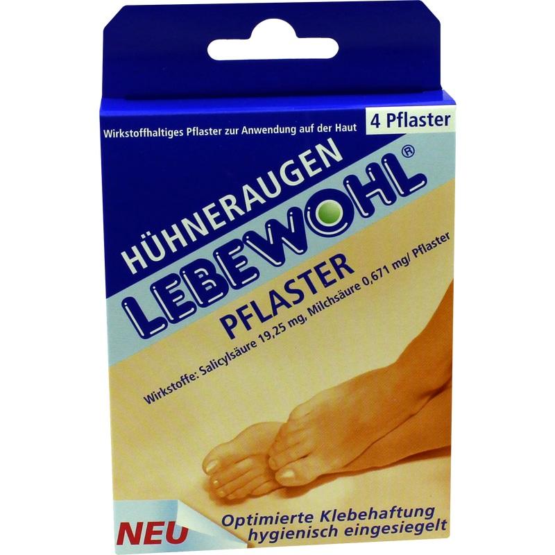 LEBEWOHL Hühneraugen Pflaster normal