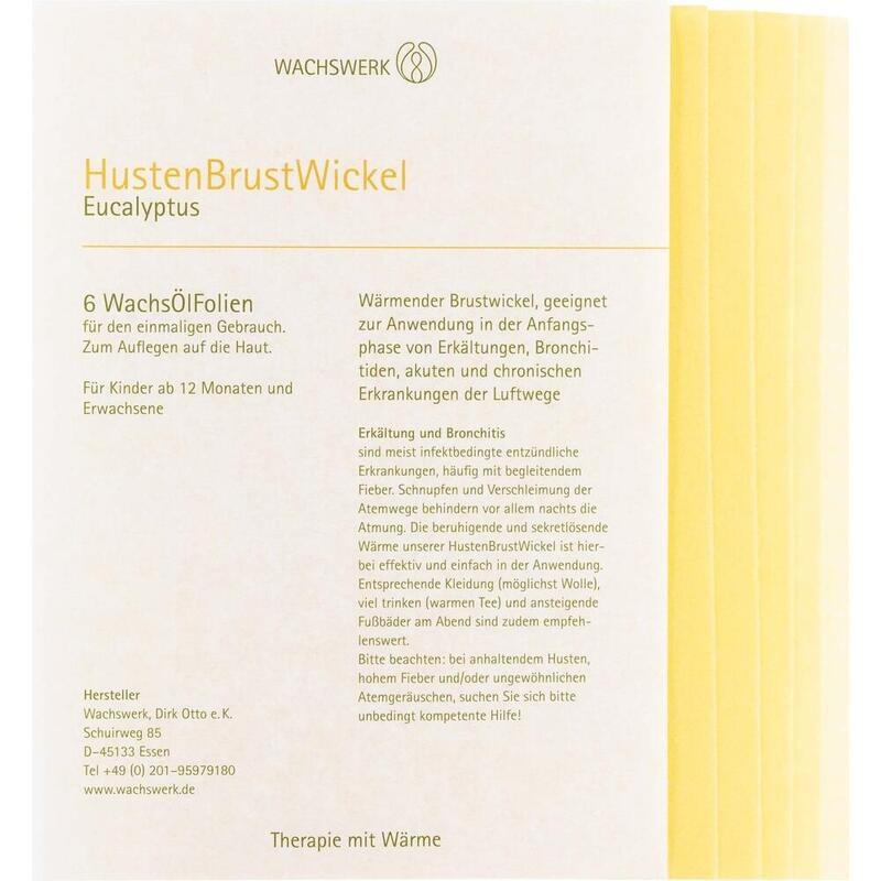 HUSTEN BRUST Wickel Eucalyptus