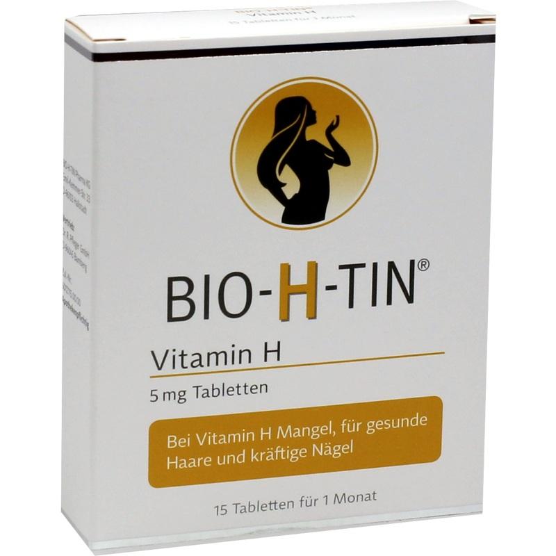 BIO-H-TIN Vitamin H 5 mg für 1 Monat Tabletten
