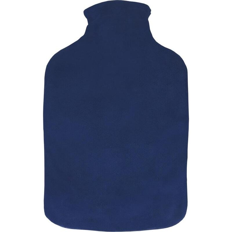 WÄRMFLASCHE 1,5 l mit Bezug blau