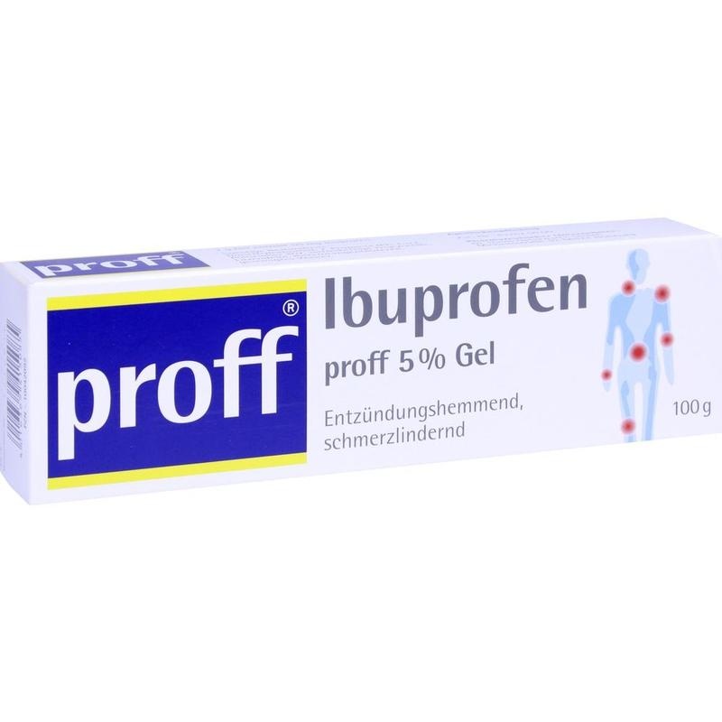 IBUPROFEN proff 5% Gel