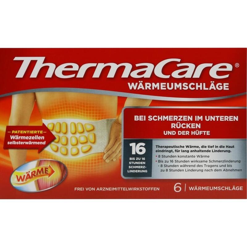THERMACARE Rückenumschläge S-XL z.Schmerzlind.