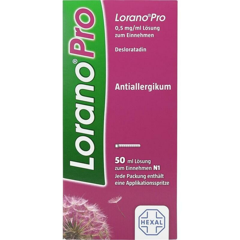 LORANOPRO 0,5 mg/ml Lösung zum Einnehmen