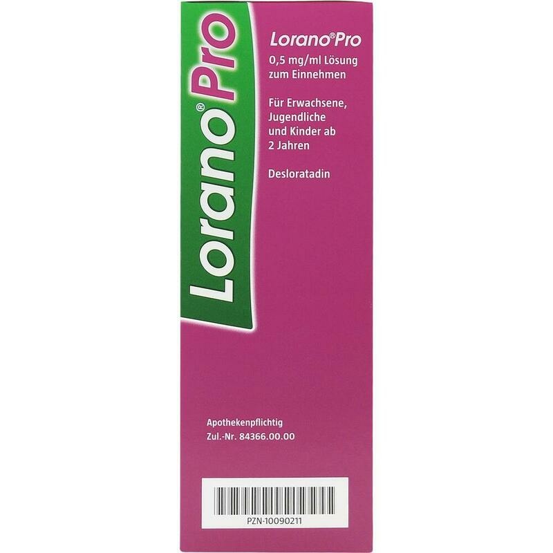LORANOPRO 0,5 mg/ml Lösung zum Einnehmen