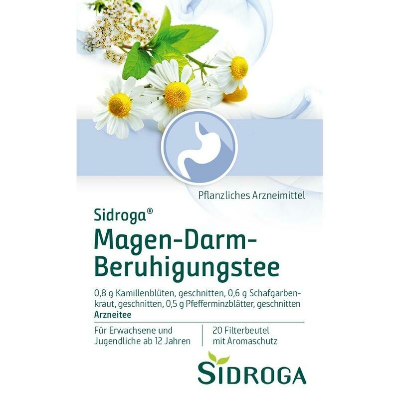 SIDROGA Magen-Darm-Beruhigungstee Filterbeutel