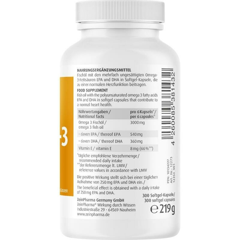 OMEGA-3 500 mg Caps