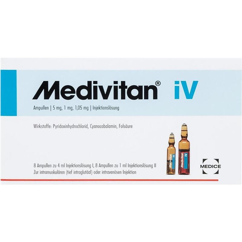 MEDIVITAN iV Injektionslösung in Amp.-Paare
