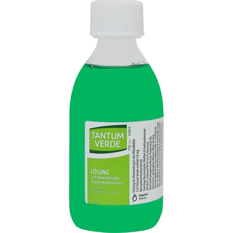 TANTUM VERDE 1,5 mg/ml Lösung z.Anw.i.d.Mundhöhle