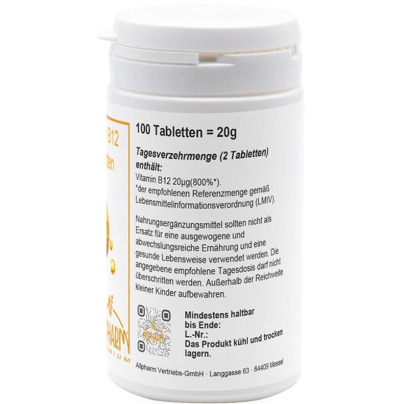 VITAMIN B12 PREMIUM Allpharm Tabletten