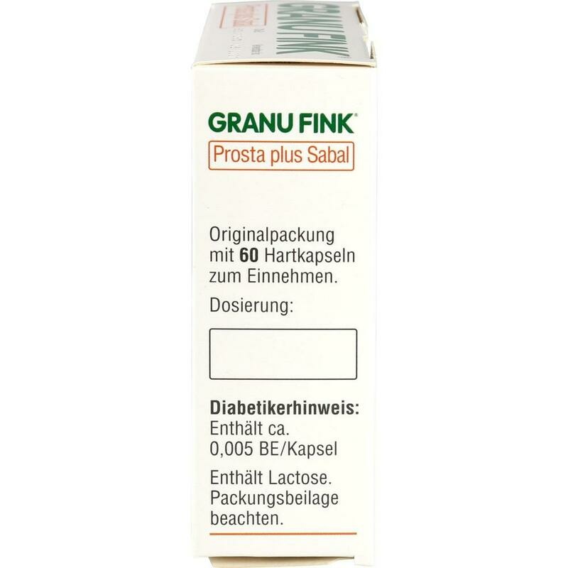 GRANU FINK Prosta plus Sabal Hartkapseln