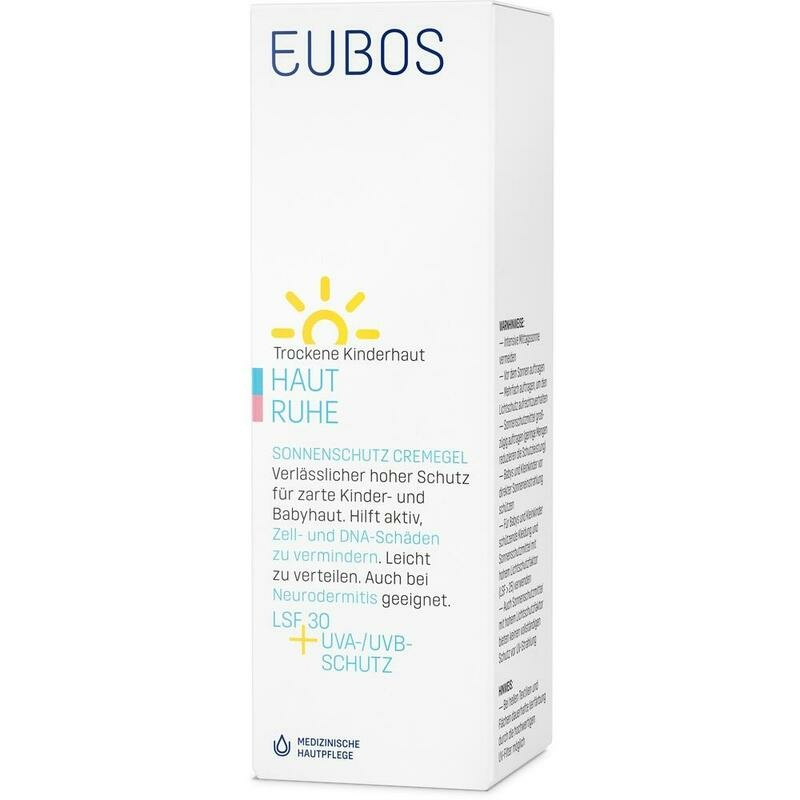 EUBOS KINDER Haut Ruhe Sonnensch.Cr.Gel LSF 30+UVA