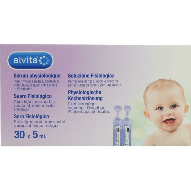 ALVITA physiologische Kochsalzlösung Ampullen