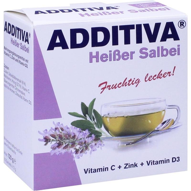 ADDITIVA heißer Salbei Pulver