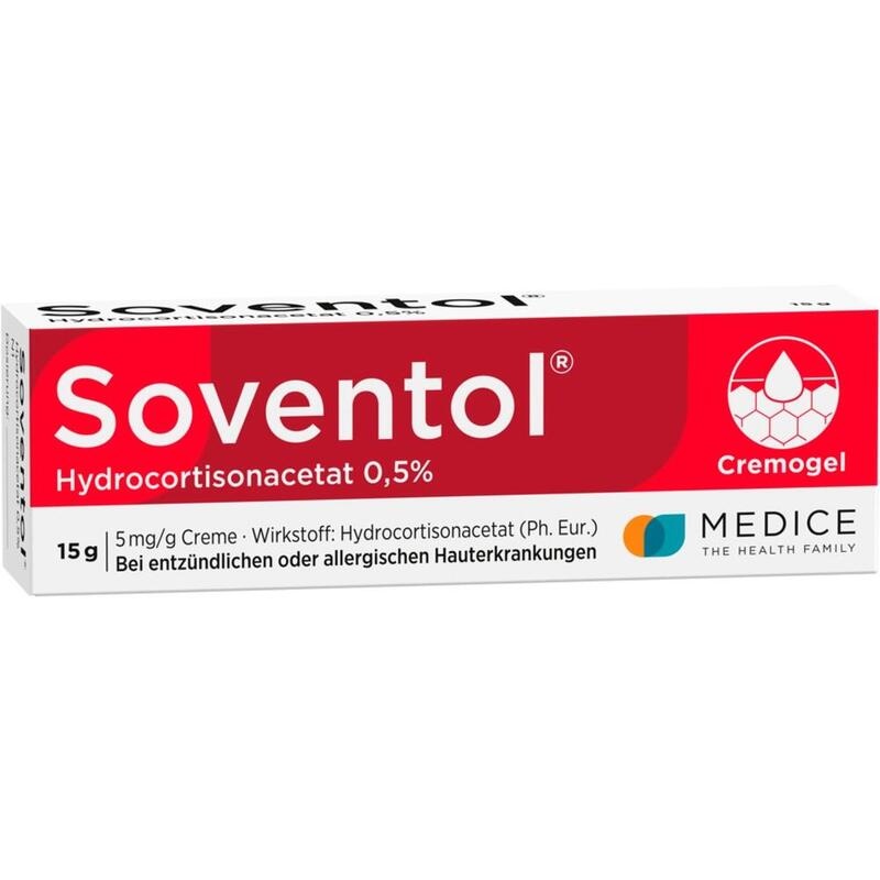 SOVENTOL Hydrocortisonacetat 0,5% Creme