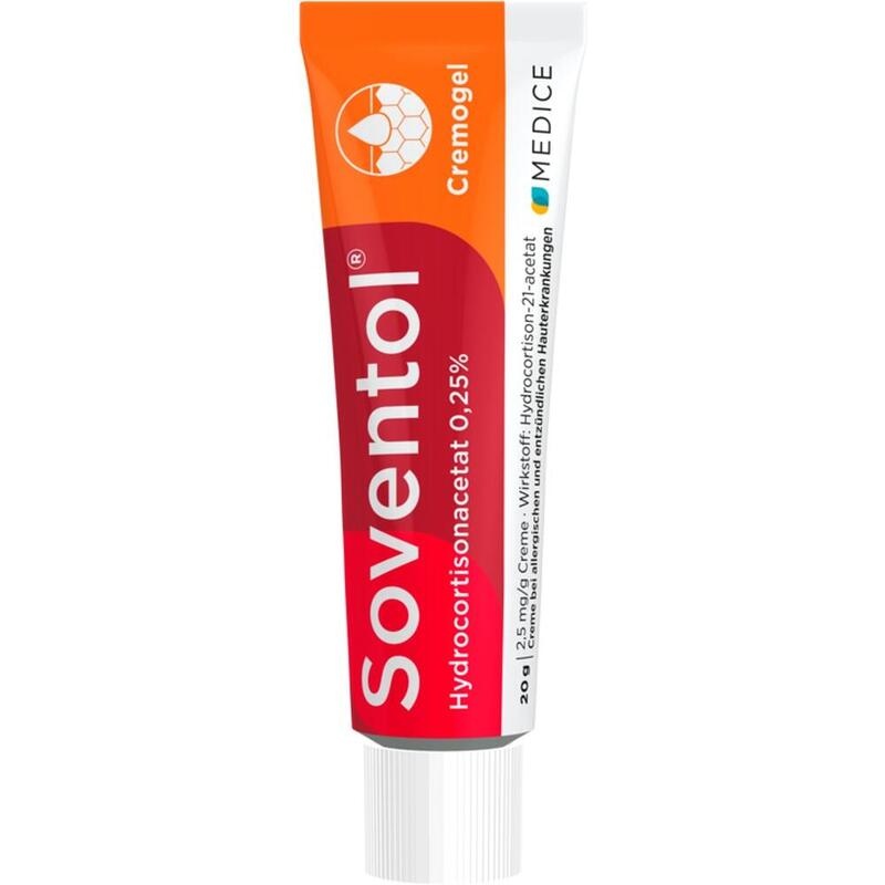 SOVENTOL Hydrocortisonacetat 0,25% Creme